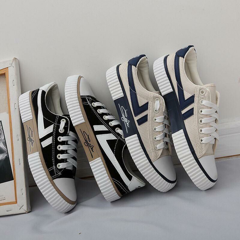 Nayy - Sneakers Kanvas Wanita Bertali AL05
