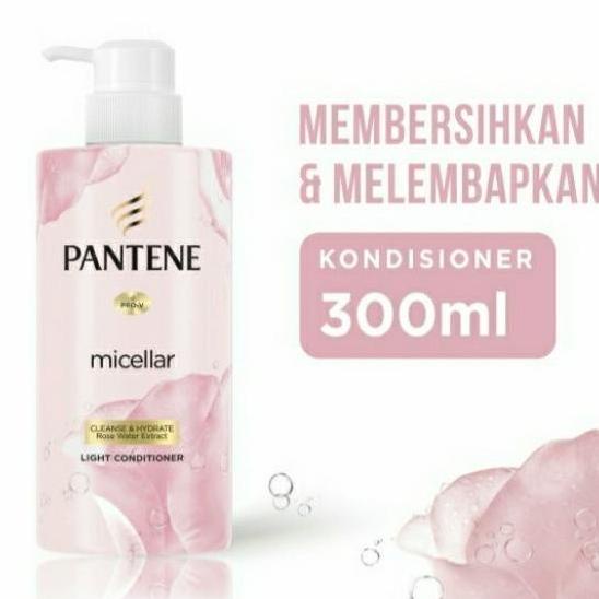 Sale Pantene Micellar Rose Water Shampoo Conditioner Kondisioner 300 Ml - Paling Dicari