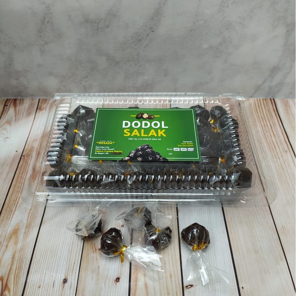 

Dodol Salak Rosada - Kemasan Mika 500g