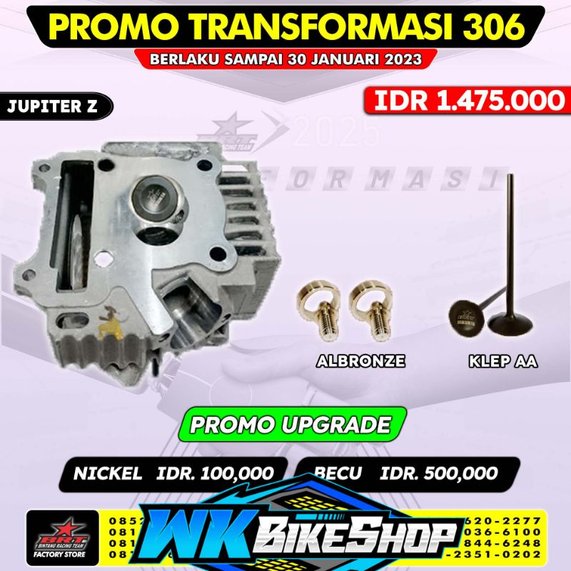 CYLINDER HEAD BRT JUPITER Z CNC PORTING