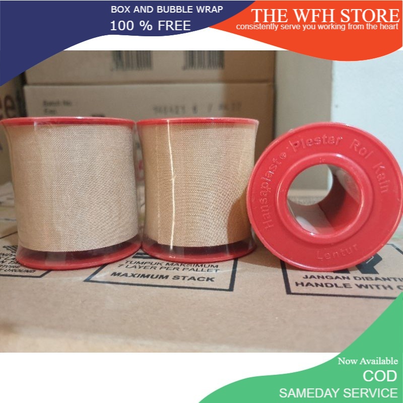 Hansaplast Roll Jumbo 5cm x 4,5m Plester Luka motif polos