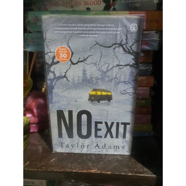 novel no exit by taylor adams