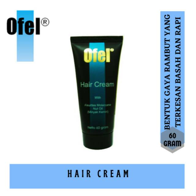 Ofel hair cream minyak kemiri 60gr