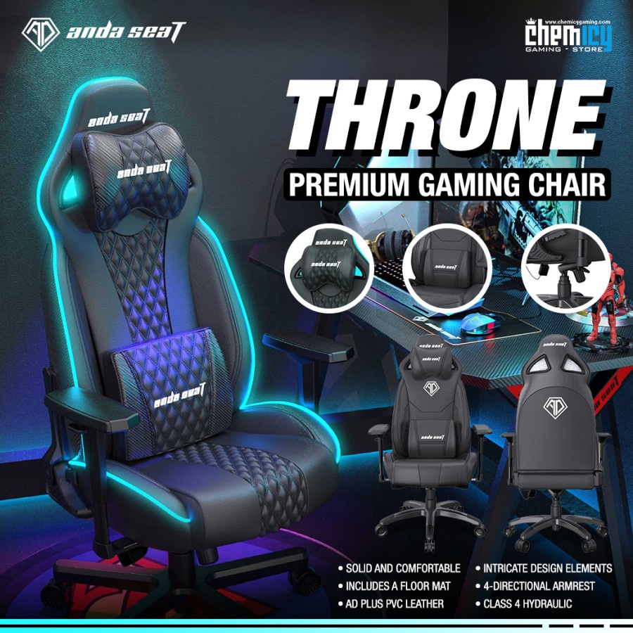 AndaSeat Throne Series Gaming Chair / Kursi Gaming