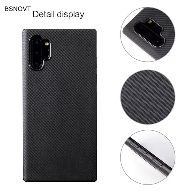 SAMSUNG NOTE 20 NOTE 10 PLUS NOTE 10 LITE CASE SOFTCASE SLIM FIT CASE FULL CARBON