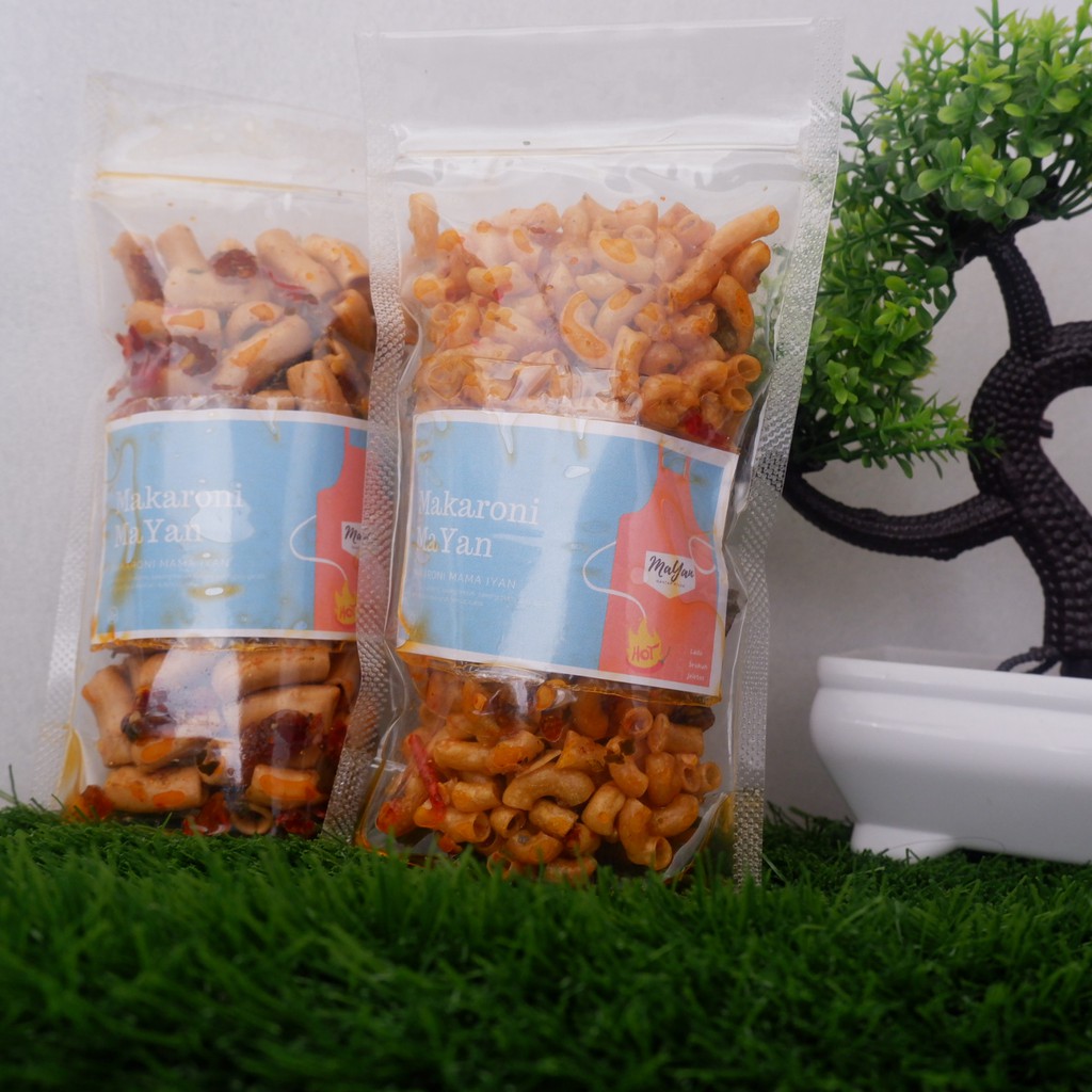 

Makaroni Pedas, Makaroni Camilan Pedas Gurih Mantap, Makaroni Bandung, Seblak Makaroni