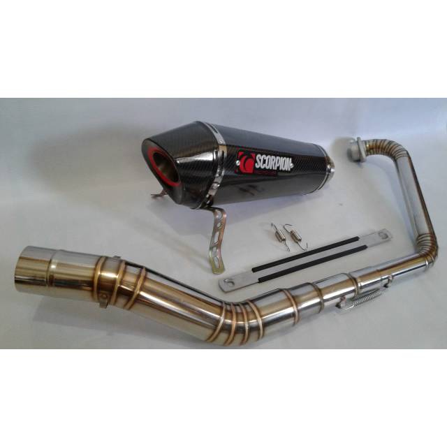Knalpot Scorpion vixion,cb 150 new,cbr