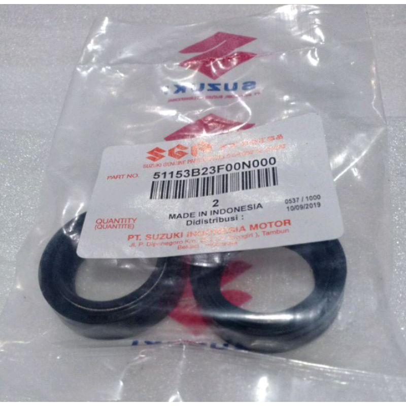 seal sil shock depan smash shogun satria fu original sgp