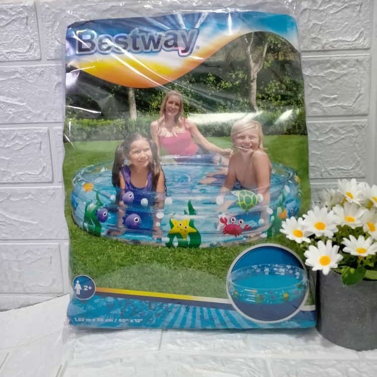 Bestway Deep Dive Pool 152cm Kolam Renang Mandi Bermain Anak 51004