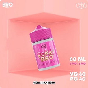 LIQUID VAPE POKKIBRO STRAWBERRY CREAM BISCUIT STICKS 60ML