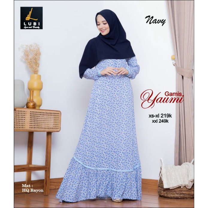 GAMIS YAUMI LUBI FASHION | GAMIS LUBI TERBARU | GAMIS DEWASA