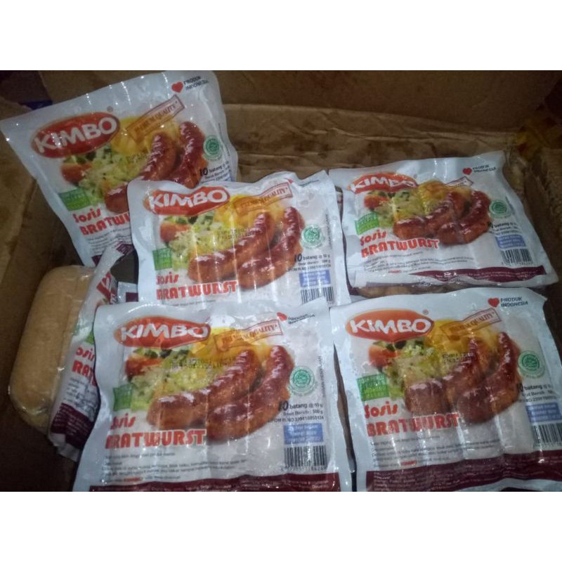 

sosis kimbo bratwurst isi 10
