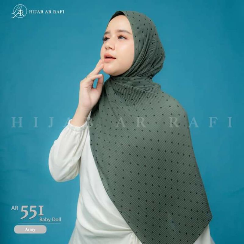 [COD] ✔️ jilbab hijab kerudung bergo Pasmina Plisket motif polkadot Terbaru Zoya Rabani Elzata