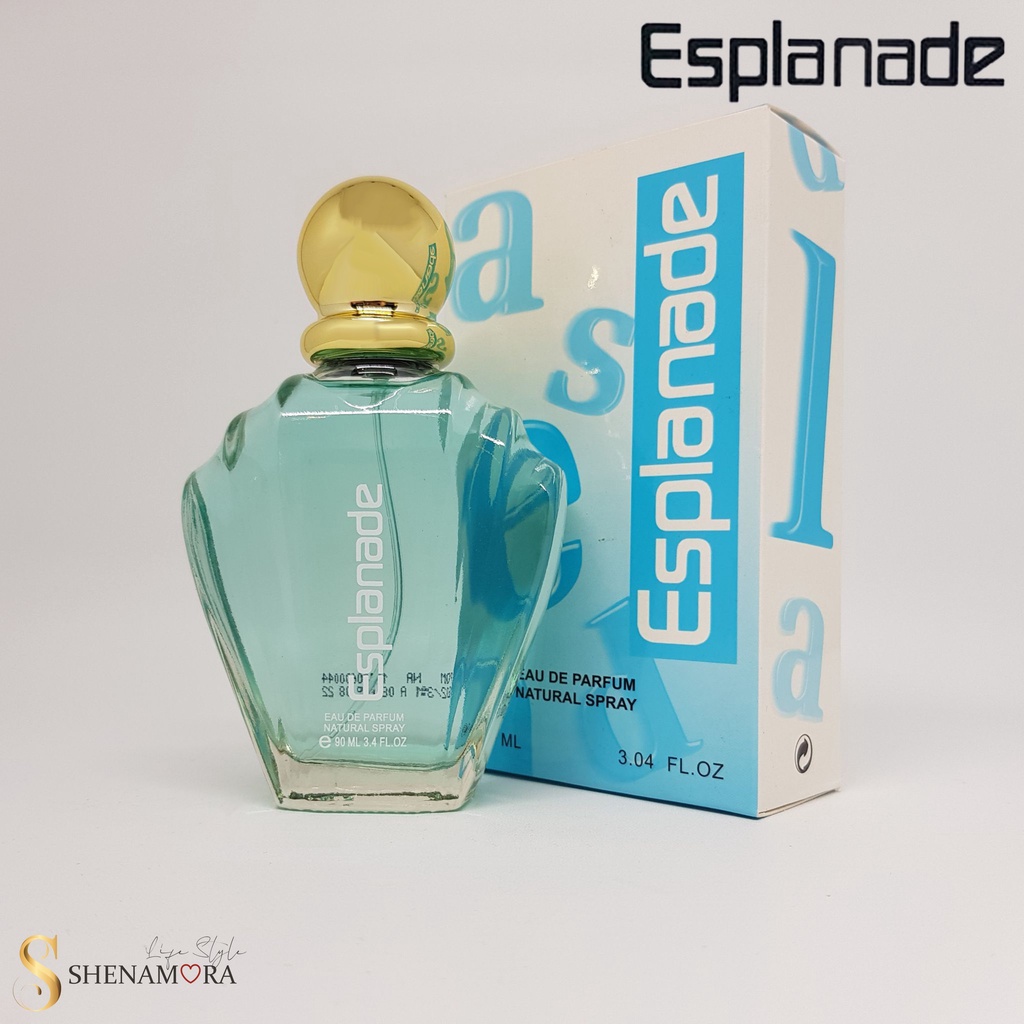 Esplanade Alphabet Eau De Parfum Wanita Pink And Blue Natural Spray 90 ml