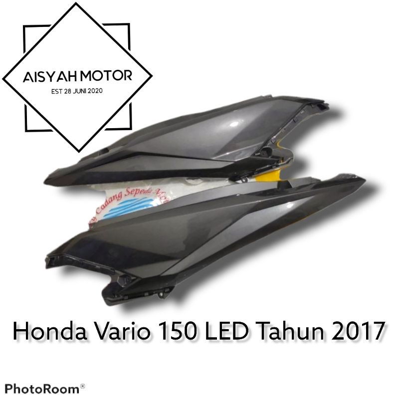 Bodi Halus Honda Vario 150 Led Warna Hitam Doff Tahun 2017