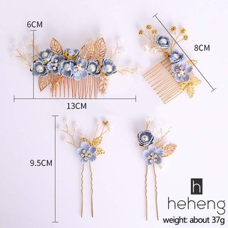 Sirkam Hiasan Rambut Bridal Model Bunga Handmade Warna Sirkam Hiasan Rambut Bridal Model Bunga Handmade Warna