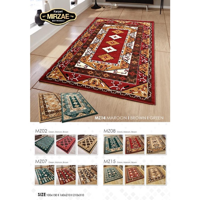 Karpet Permadani Batik Mirzae JUMBO 230 x 310