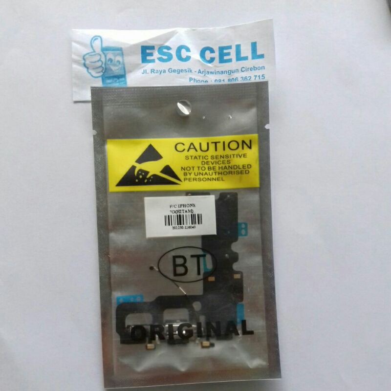 conektor cas ipone 7 warna hitam