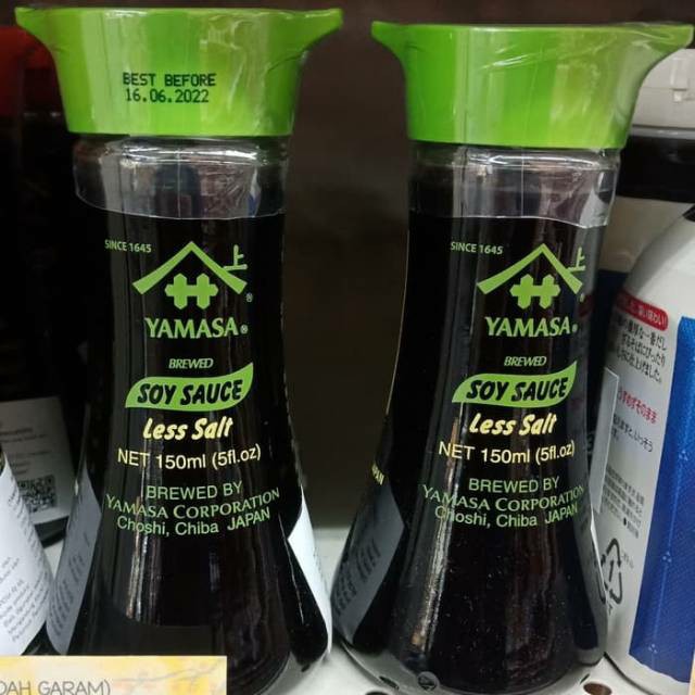 

Yamasa less salt 150ml / Yamasa Genen Shoyu Soy Sauce (Kecap Asin Jepang)