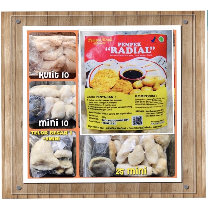 

Pempek Radial dan Tekwan Asli Palembang