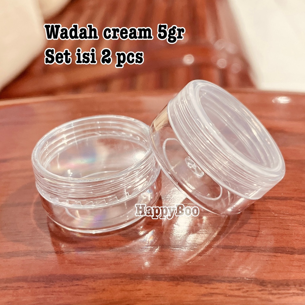 wadah cream set 2 pcs tempat cream pot cream box cream set 2 pcs animal import high quality