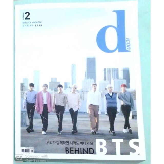 [Preloved] DICON BTS Dispatch Magazine Spring 2018 Magazine Full Set Bonus Official Poster LY