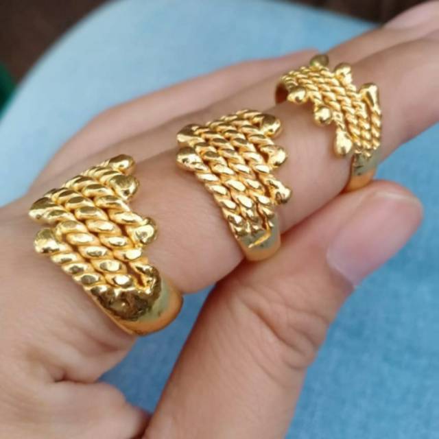 Cicin kipas Emas LM/London 24K kadar 99,9%