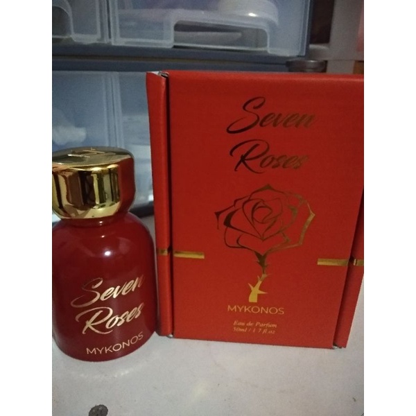 [PRELOVED] MYKONOS Eau de Parfum SEVEN ROSES 50 ML