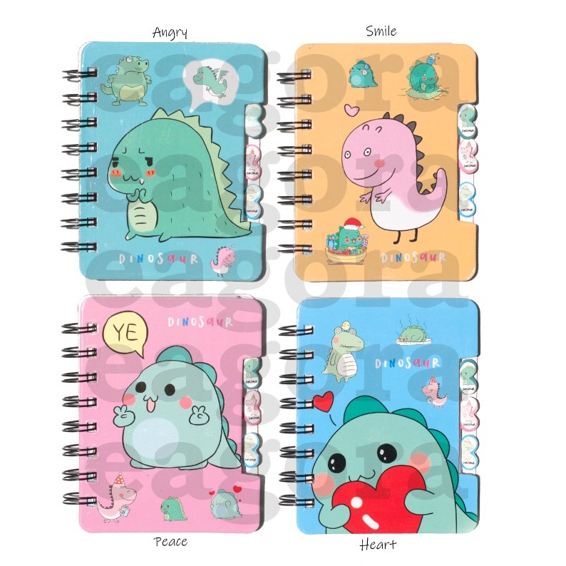 

Notebook Dinosaurus Imut Buku Tulis Memo Mini Dino Lucu Note Book Notes