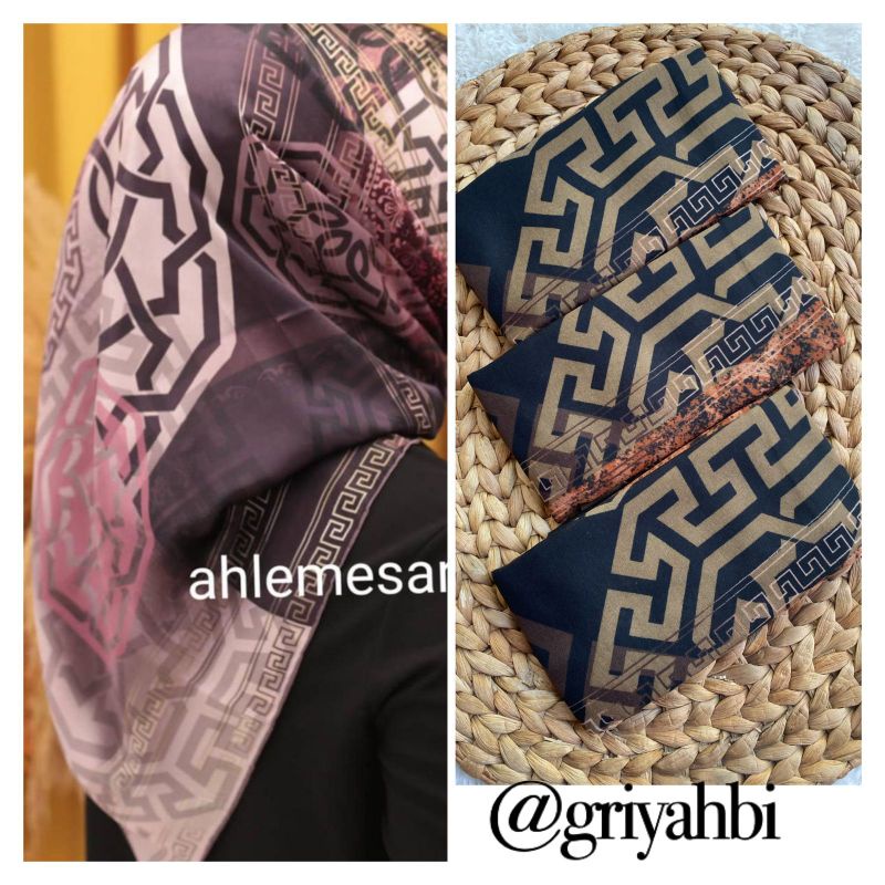 251- 300  Hijab segiempat voal motif-261
