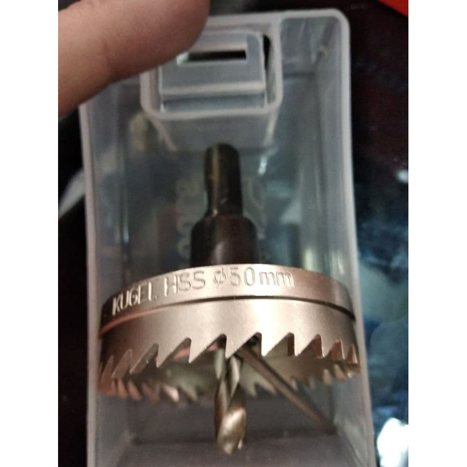 MATA BOR HOLESAW HSS 50 MM - MATA BOR PELUBANG PLAT BESI 50 MM ~El~Xt1~