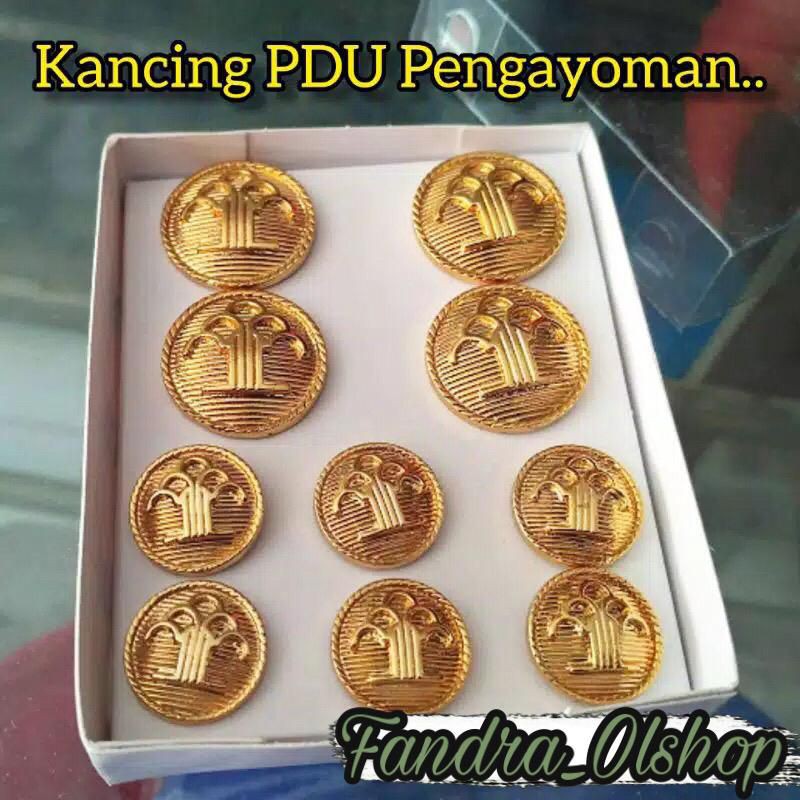 KANCING PDU PENGAYOMAN BANGKOK GARIS. Kualitas Terbaik !