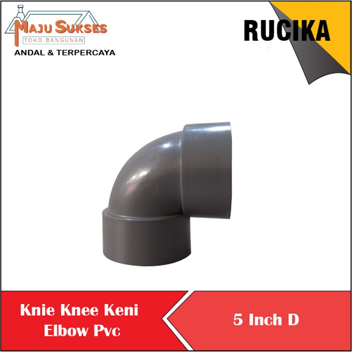 Knie Knee Keni Elbow Siku Pipa D Rucika 5 Inch