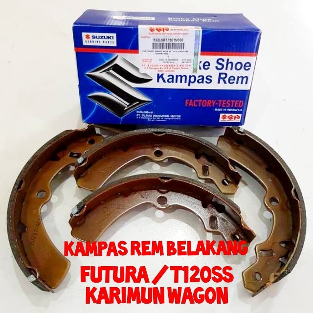 ORI BRAKE SHOE  - KAMPAS REM BELAKANG FUTURA / T120SS