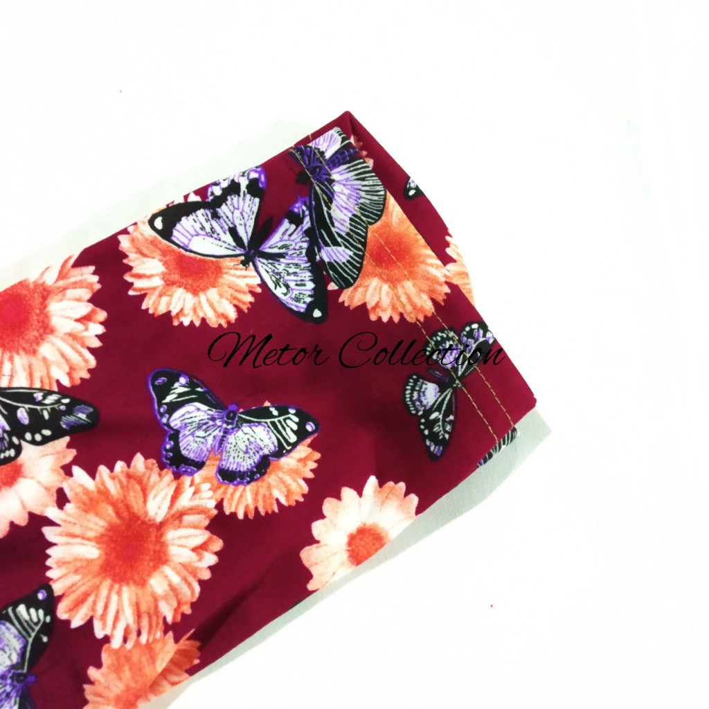 LEGGING PANJANG WANITA - Celana Aladin Los Hyget Bunga Jumbo Motif