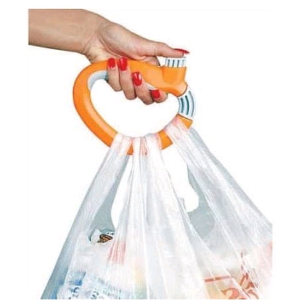 One Trip Grip Shopping Bag Holder Praktis Satu Pegangan Tas Belanja