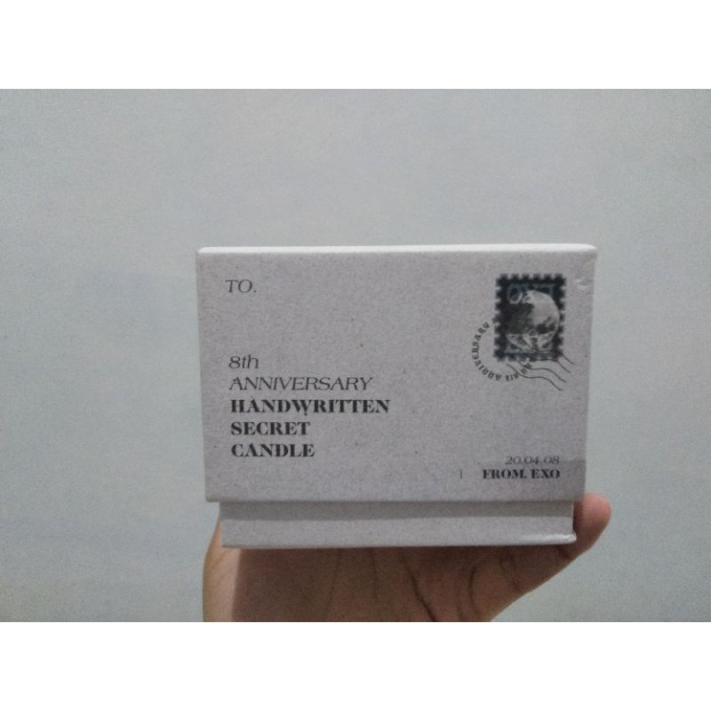 EXO ANNIVERSARY GOODS CANDLE SEHUN