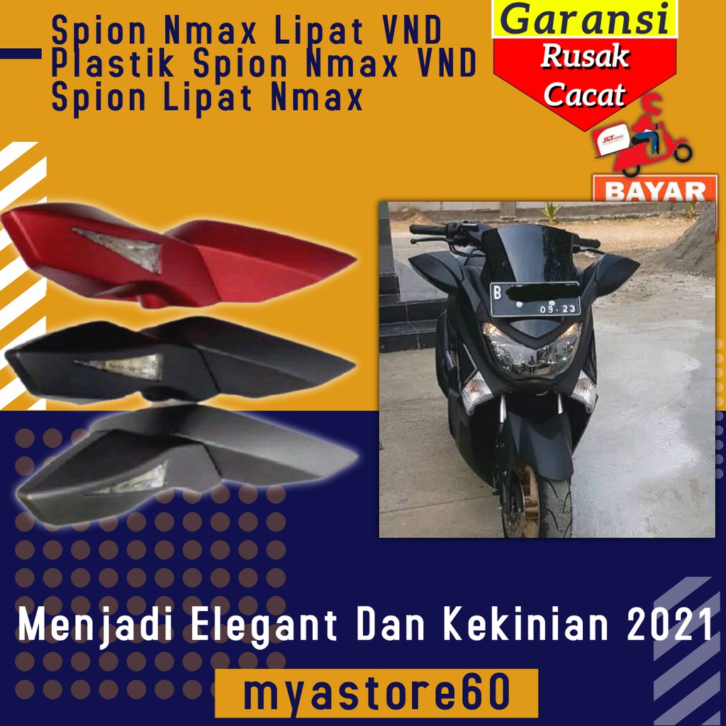 Spion Sepion Nmax Lipat VND Plastik Spion Nmax VND Spion Lipat Yamaha Nmax