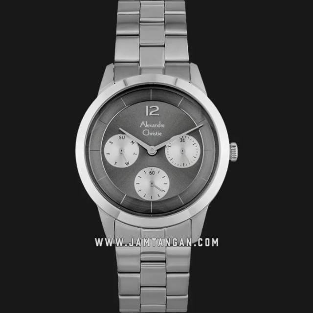 Alexandre Christie AC 2760 BF BSSGR Ladies Grey Dial Stainless Steel