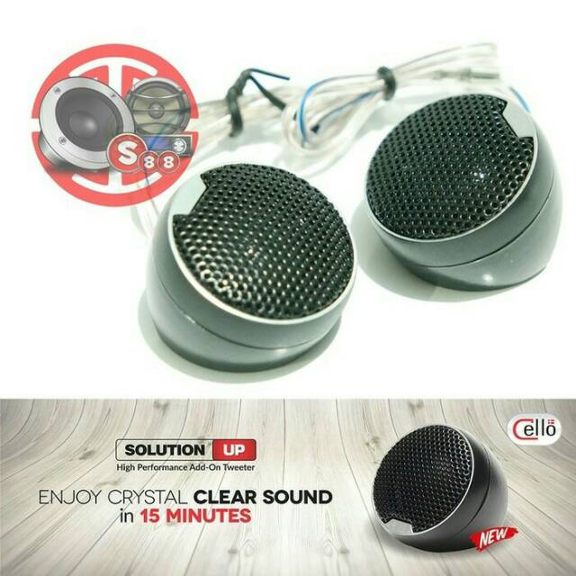 Cello Solution Up Soft Dome Tweeter