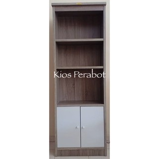 Lemari Romaro 2 pintu rak buku lemari buku lemari hias Lemari Romaro 2 pintu rak buku lemari buku lemari hias