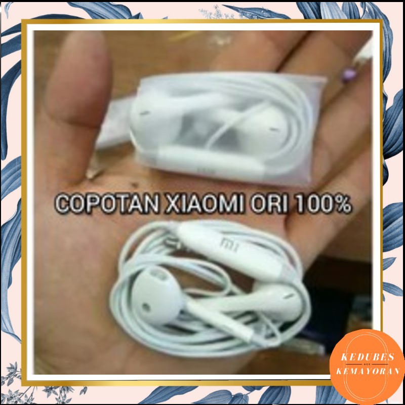 Earphone Copotan Xiaomi Original 100% Earphone Original  [kedubesacc]