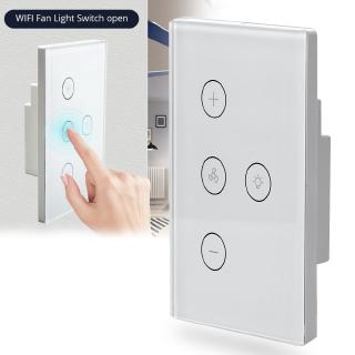 Us Plug Touching Wall Voice Control Ceiling Fan Timing App Remote