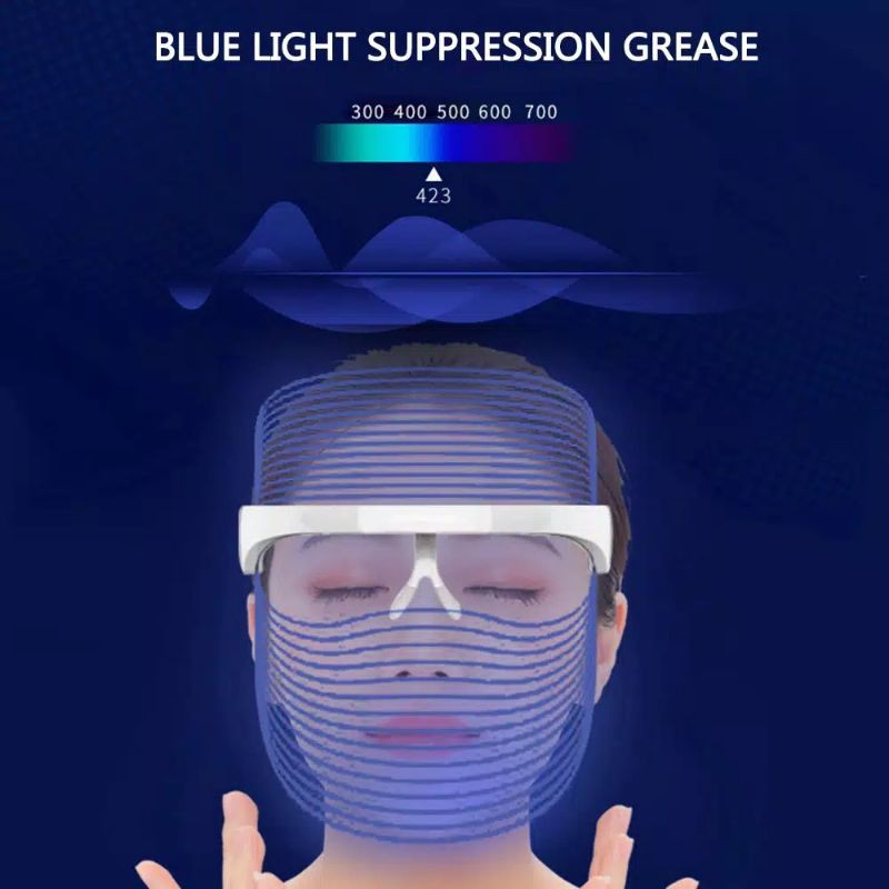 FACE SHIELD 3 Colors LED MASK THERAPHY ORIGINAL