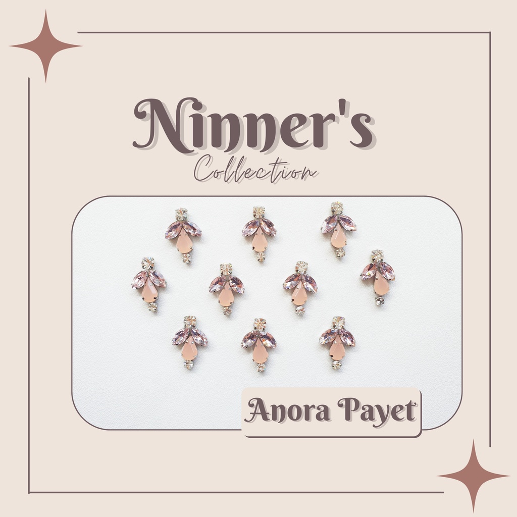 Anora Payet [ Payet Tabur | Payet Rangkai | Payet Leher | Payet Kebaya ]