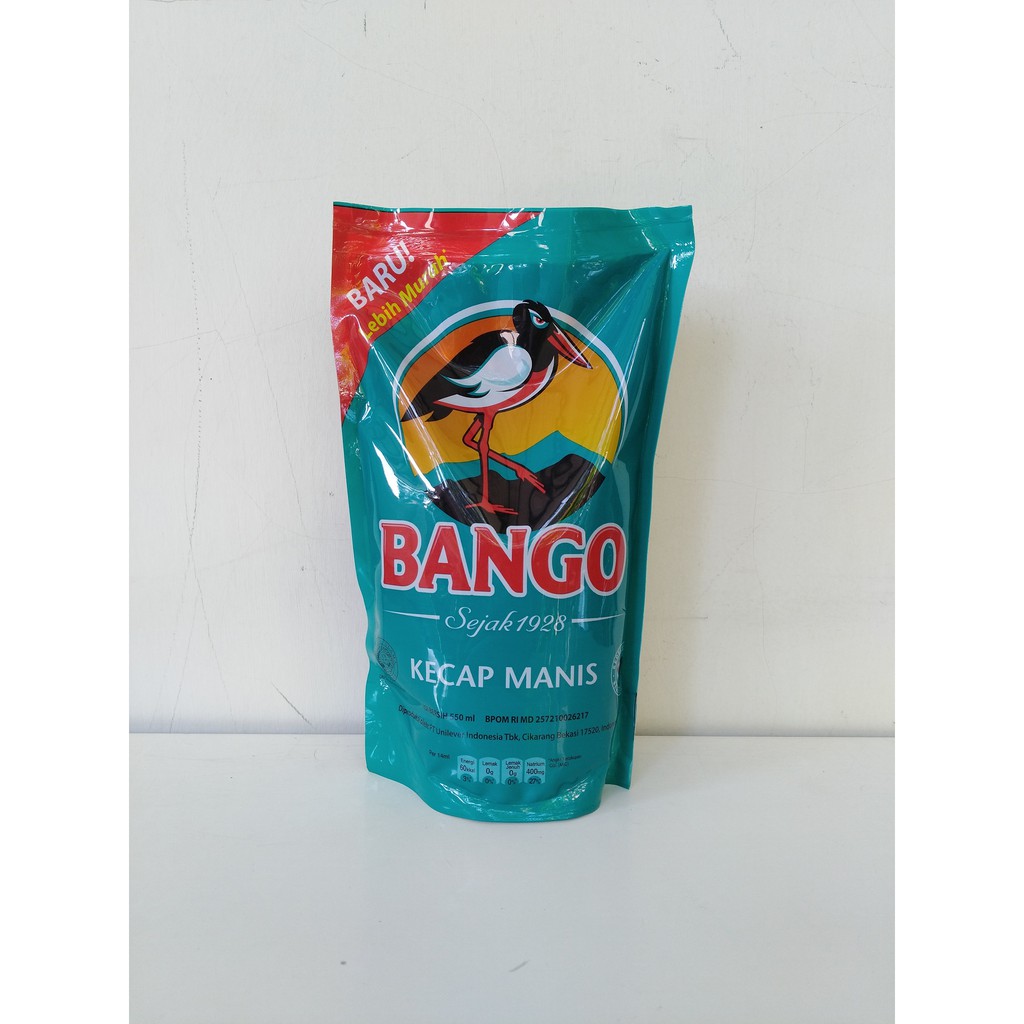 

Kecap Manis Bango Refill 550 ml