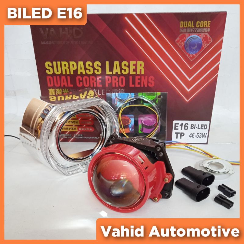 Bi-LED E11 Projector 3 inch Original Vahid Komplit Set Satuan