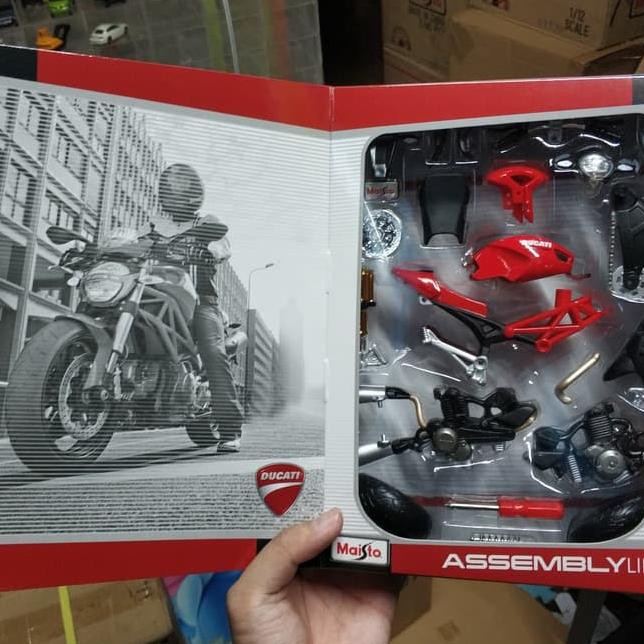 maisto assembly line ducati