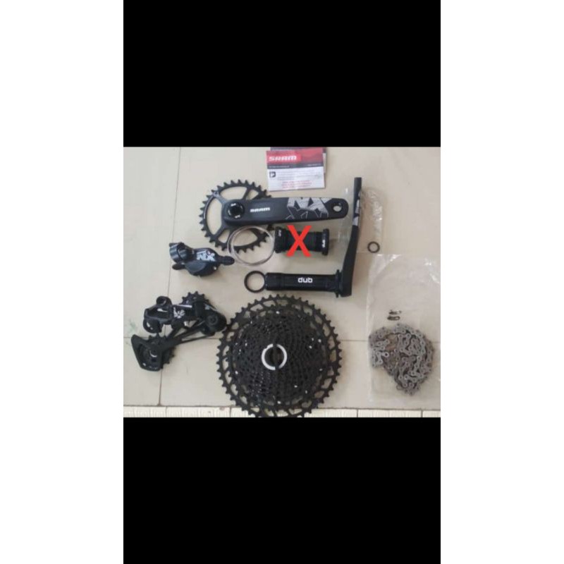 Groupset SRAM NX 12 speed Boost