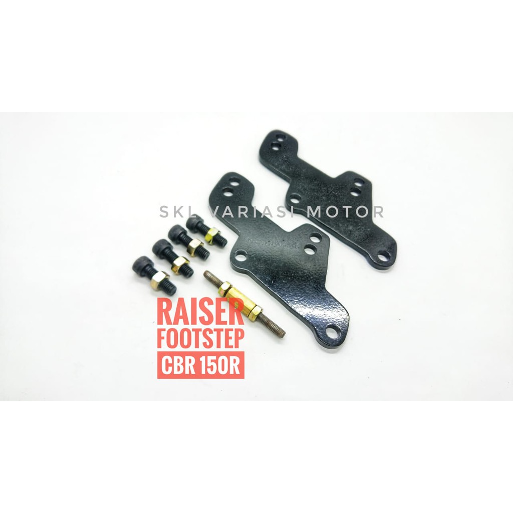 Raiser Footstep CBR 150R lokal dan CBR 150RFacelift K45N Peninggi Footstep CBR 150R